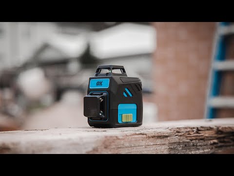OX Pro 3 Axis Green Laser Level - 30m Range