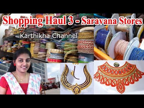 Shopping Haul in Tamil / Shopping Haul Padi Saravana Stores / Shopping Haul 3 by Karthikha Channel Video
