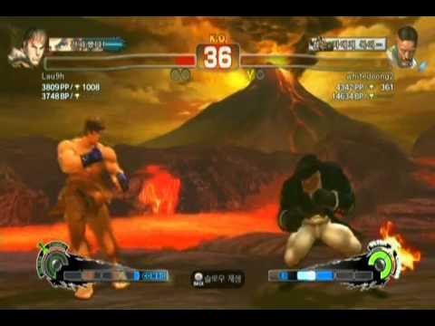 SFIV AE Team Battle 13 - Lau9h(Ryu) VS whitedoong2(Dudley)