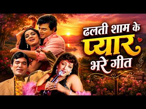 Lata, Kishore, Asha, Rafi Songs - Dhalti Shaam Ke Pyare Geet | Evergreen Old Hindi Songs