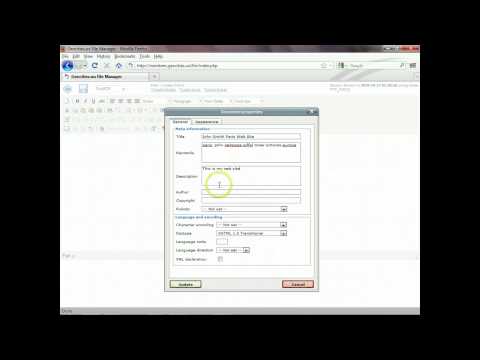 Geocities.ws Editing your website