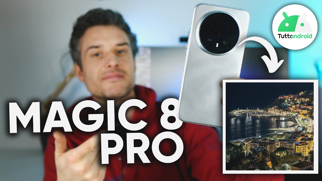 UN ANIMALE NOTTURNO! Tutto CIÓ CHE CONTA di Honor Magic 8 Pro