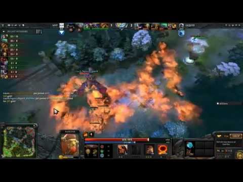 MVP Phoenix Vs Team Liquid Game 1 Highlights at The DotA 2 International 2014 Tournament