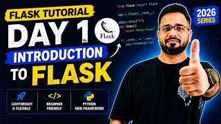 Flask Tutorial #1 - Introduction | What is Flask?
