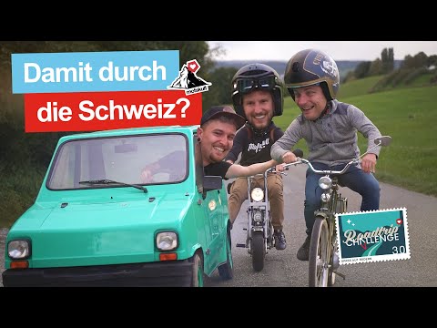 CHAOS ROADTRIP with the most unnecessary mopeds ever! | Mofakult Roadtrip Challenge (Part 1)