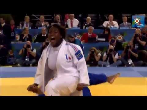 European Championships Montpellier 2014: Clarisse Agbegnenou (FRA) - Anicka Van Emden (NED)