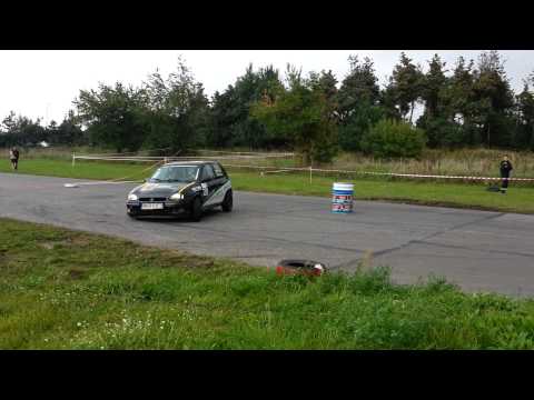 Piękoś i Piterak Opel Corsa Automobil Klub Biecki.XIV Rajd Mielecki