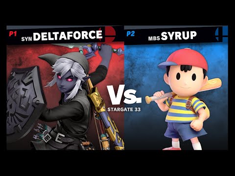 Deltaforce (Link) vs Syrup (Ness) -  Winners Semi-Final  - Stargate #33