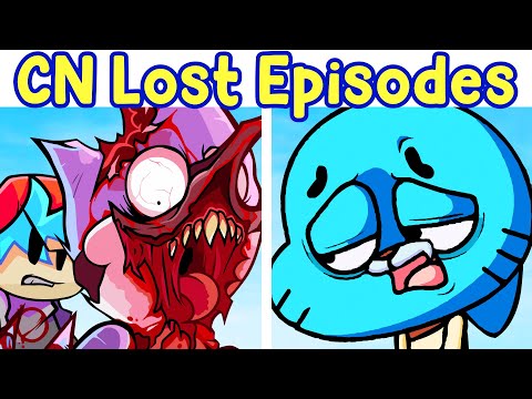 Friday Night Funkin': CN Lost Episodes [Regular Show, Gumball, Adventure Time..] FNF Mod x Grieving