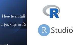 Download the video "R Basics | How to install a package in R?"
