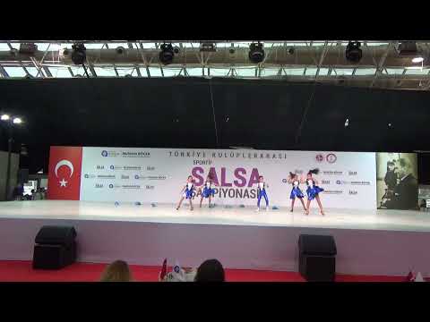 2021-2022 TDSF SPORTİF SALSA 1. ETAP ANTALYA - ÇOCUKLAR KARAYİP GRUP ŞOV SALSA AMİGOS DANS GRUBU