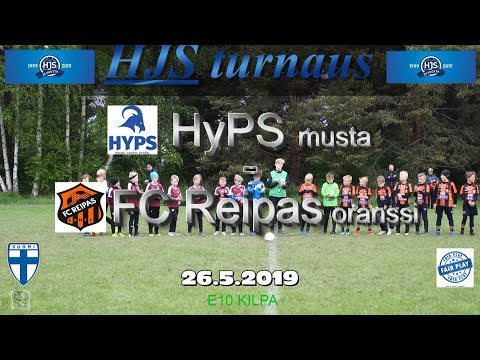 HJS Lähitapiola Cup 2019 HyPS musta vs FC Reipas oranssi sijoituspeli