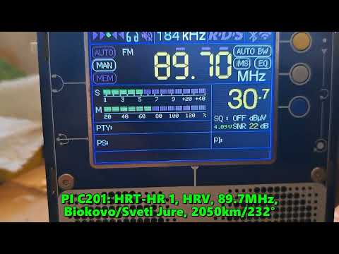 16.06.2024 07:07UTC, [Es], HRT-HR1, HRV, 89.7MHz, 2050km