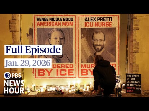 PBS News Hour full episode, Jan. 29, 2026