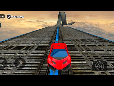 Impossible Car Tracks 3D - Red Sport Driving  Impossible