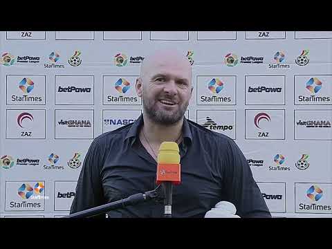 Slavko Matic’s pitch side interview