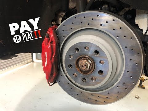 A Maserati Ghibli Full Brake Service Costs HOW MUCH?!