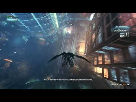 BATMAN jumping from highest points