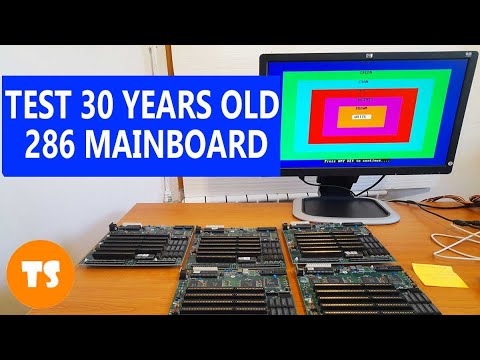 ⭐Test of 30 years old 286 PC mainboards
