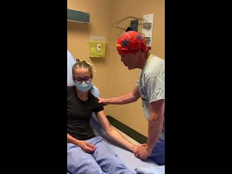 Dr. Mohr's Method - Anterior Shoulder Dislocation Reduction