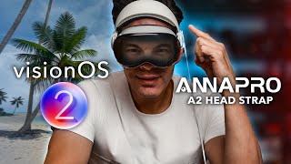 Vision Pro: Goodbye Discomfort, Hello Innovation! (Headstrap + Vision OS 2)