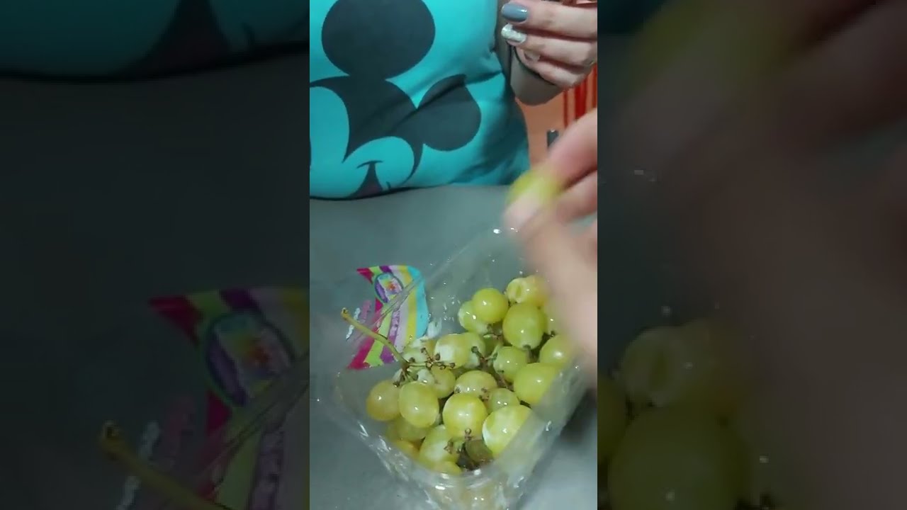 uvas sabor algodón de azúcar...Mercadona...