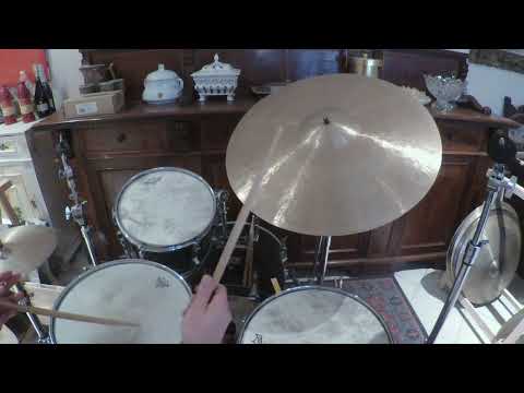 22" 2355g old stamp III tribute jazz ride - BOURGIS HANDMADE CYMBAL