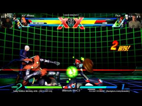 Salty Battles #31   UMvC3 L3   AV JRosa VS Flux