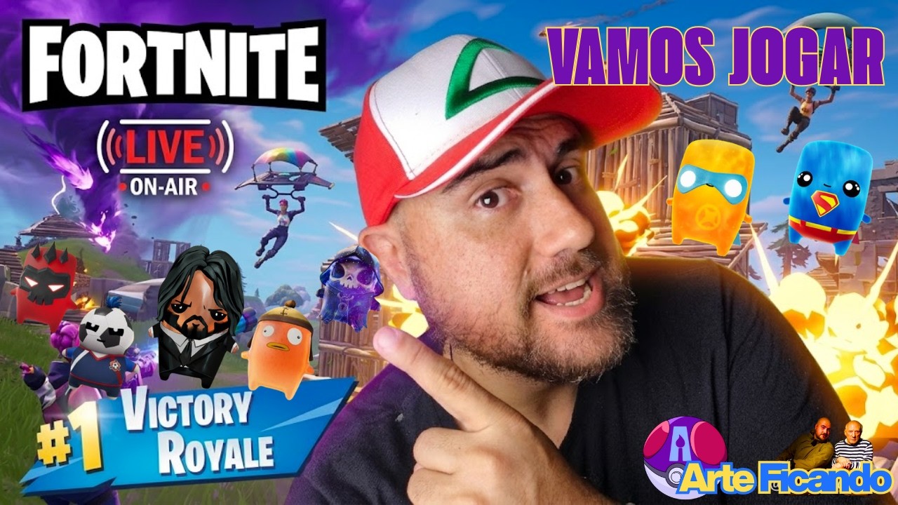 Foto do video com um título grande escrito