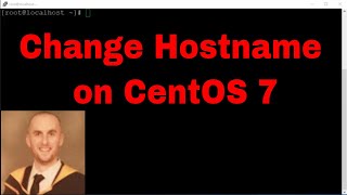 YouTube Thumbnail for Change Hostname on CentOS 7 Linux