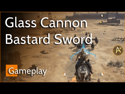 Trying Light Armor Build - Bastard Sword Gameplay - Conqueror's Blade
