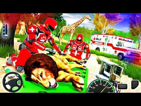 Real Doctor Robot Animal Rescue Game Best Ambulance Games 2020 | Android GamePlay | BAMG Games