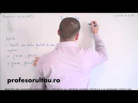 05   cls10   Functii si ecuatii   functii injective   aplicatii   partea 1 - profesorultau.ro