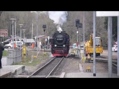 Die Harzquerbahn 2019: von Wernigerode bis Eisfelder Talmühle und zurück