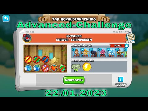 Top-Herausforderung 22.01.2023 | bloonstd6 - Advanced Challenge Interesting... ~EXPERT~