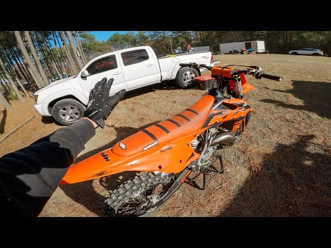 KTM 150 SX - 2 Stroke Riding