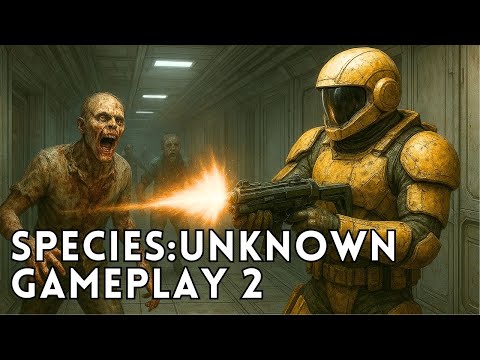 SPECIES: UNKNOWN MULTIPLAYER GAMEPLAY 2 (SPACE SCP + PHASMOPHOBIA WITH GUNS!)