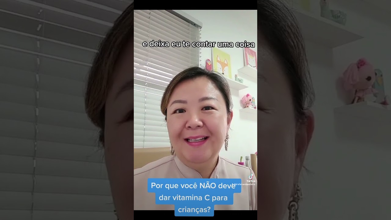 Assistir no YouTube: Por que não deve dar vitamina C para seus filhos? - Dra Fernanda Pediatra