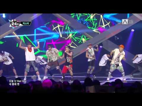 130822 Big Star - Run & Run @ M!Countdown [720P]