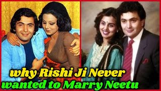 Why Rishi Kapoor Never Wanted to Marry Neetu Kapoor