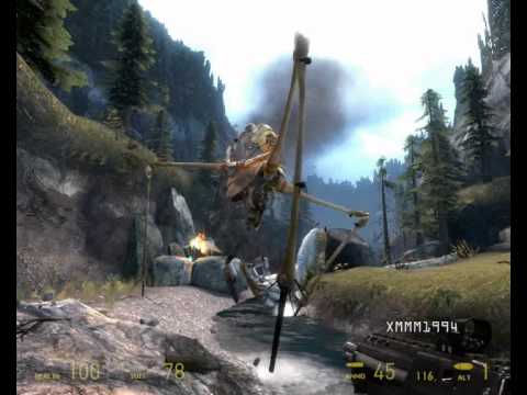 Half-Life 2:Episode Two: Dog vs Strider