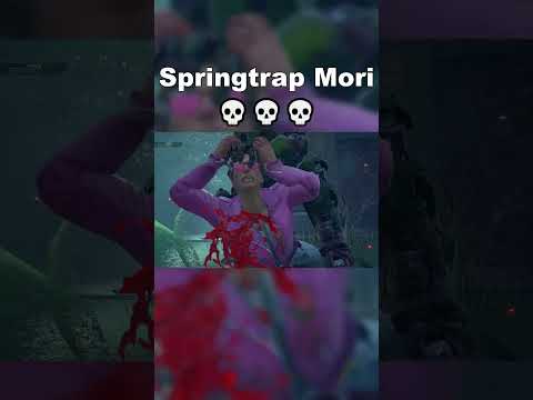 Springtrap Mori on Nicolas Cage #dbd #deadbydaylight