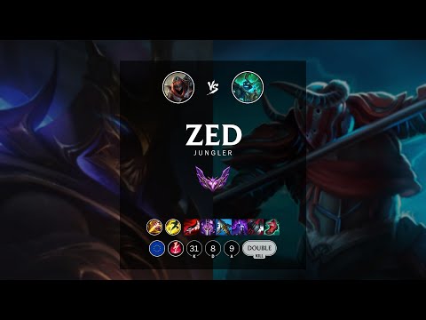Zed Jungle vs Hecarim - EUW Master Patch 12.6