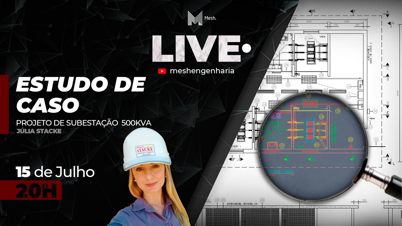 #Projeto de Subestação 500kVA | Eng. Julia Stacke (Eletrostacke)