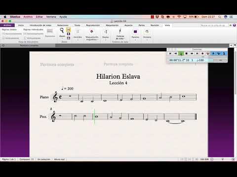 Hilarión Eslava   Lección 04