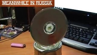 A Stirling engine is a heat engine operating by cyclic compression and expansion of air or other gas, the working fluid, at different temperature levels such that there is a net conversion of heat energy to mechanical work. 
Like the steam engine, the Stirling engine is traditionally classified as an external combustion engine, as all heat transfers to and from the working fluid take place through the engine wall. This contrasts with an internal combustion engine where heat input is by combustion of a fuel within the body of the working fluid. Unlike a steam engine's (or more generally a Rankine cycle engine's) usage of a working fluid in both its liquid and gaseous phases, the Stirling engine encloses a fixed quantity of permanently gaseous fluid such as air. 
Typical of heat engines, the general cycle consists of compressing cool gas, heating the gas, expanding the hot gas, and finally cooling the gas before repeating the cycle. The efficiency of the process is narrowly restricted by the efficiency of the Carnot cycle, which depends on the temperature difference between the hot and cold reservoir. 
Originally conceived in 1816 as an industrial prime mover to rival the steam engine, its practical use was largely confined to low-power domestic applications for over a century. The Stirling engine is noted for its high efficiency compared to steam engines, quiet operation, and the ease with which it can use almost any heat source. This compatibility with alternative and renewable energy sources has become increasingly significant as the price of conventional fuels rises, and also in light of concerns such as peak oil and climate change.
This engine is currently exciting interest as the core component of micro combined heat and power (CHP) units, in which it is more efficient and safer than a comparable steam engine.