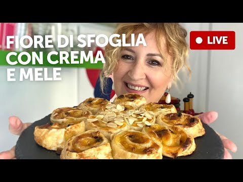 SFOGLIA CON CREMA E MELE 🍏 Ricetta facilissima e dolce strepitoso 😍