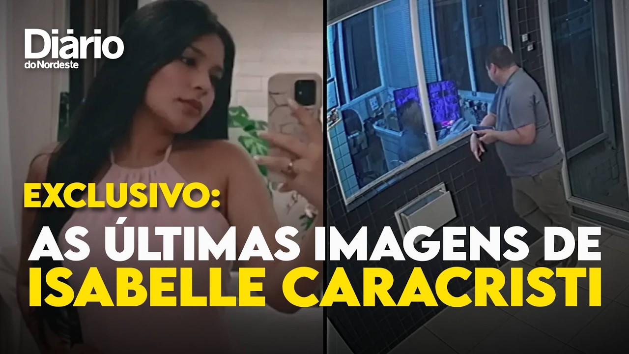 Imagem da notícia Vídeo: veja últimas imagens de Isabelle Caracristi antes de ser encontrada morta