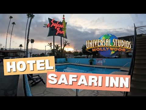Como es el Hotel SAFARI INN con traslado GRATIS A UNIVERSAL STUDIOS