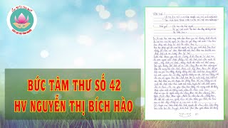Tâm thư 42 - Lời tri ân CLB Tình Người của HV Nguyễn Thị Bích Hào